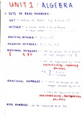 Mathematics: Complete Study Guide - Algebra 