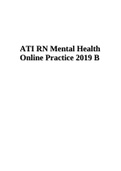ATI RN Mental Health Online Practice B&period;