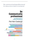 Samenvatting De Communicatieprofessional - Coebergh - alle hoofdstukken voor jaar 1 en 2 aan Hogeschool Leiden (HBO Communicatie)