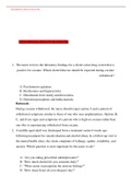 HESI MENTAL HEALTH NCLEX-RN WITH RATIONALE