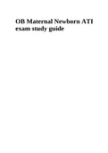 ATI&lowbar;Proctored&lowbar;OB&lowbar;Maternal&lowbar;Newborn&lowbar;Study&lowbar;Guide&period;