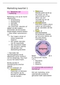 samenvatting hoofdstuk 1 t&sol;m 6 marketing