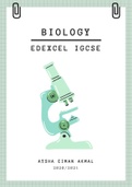 iGCSE Edexcel Biology full notes