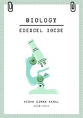 iGCSE Edexcel Biology full notes