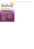 MedSurg Notes Nurses Clinical Pocket Guide, 4th Edition.
