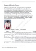 Case NURS 3330 (NUR3330) (Solution) Edward Martin community/ Edward Martin , 44-year-old male recently discharged from an outpatient partial hospitalization for paranoid schizophrenia. He was experiencing delusions and causing a public disturbance. Latest