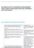 NCLEX LEADERSHIP MANAGEMENT PROCTORED EXAM.docx - NCLEX LEADERSHIP MANAGEMENT PROCTORED EXAM A nurse is caring for four laboring clients Each of the