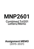 MNP2601 - Combined Tut201 Letters &lpar;2015-2021&rpar; 