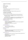 SAMENVATTING inleiding in de psychologie