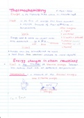 Thermochemistry: Energy Flow and Chemical Change (Lecture notes)
