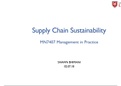 MN 7407 Supply Chain Sustainability Shawn Bhimani ,A Complete Guide / MN7407 Supply Chain Sustainability Shawn Bhimani ,A Complete Guide