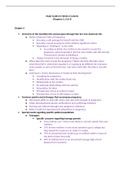 OB NURS 306 Study Guide for Week 2 Content (Chapters 5 6 and 9)