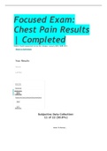 Focused Exam- Chest Pain &vert; Completed &vert; Shadow Health&period;pdf