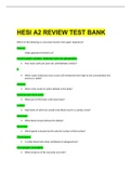 HESI A2 REVIEW TEST BANK&comma; HESI A2 Anatomy and Physiology&comma; HESI A2 Science&comma; HESI A2 Grammar&comma; HESI A2 Math&rsquo;s&comma; HESI A2 critical thinking&comma; Latest 2020&comma; A&plus;&plus; Guide&period;