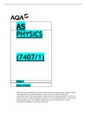 Specimen MS - Paper 1 AQA Physics AS-Level&period;pdf