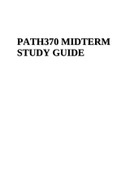 PATHO 370 Midterm Study Guide Chamberlain College Of Nursing