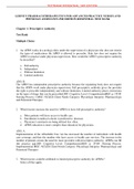 Exam &lpar;elaborations&rpar; LEHNE&rsquo;S PHARMACOTHERAPEUTICS FOR ADVANCED PRACTICE NURSES AND PHYSICIAN ASSISTANTS 2ND EDITION ROSENTHAL TEST BANK&period;
