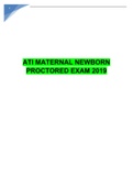ATI MATERNAL NEWBORN PROCTORED EXAM 2022/2023  download to Pass Wth A-Grade