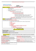 NR 302 Exam 2 Blueprint / NR302 Exam 2 Blueprint  (Latest 2021/2022): Health Assessment I: Chamberlain College of Nursing