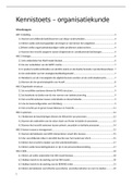Inleiding organisatiekunde - kennistoets 2122 (toetsmatrijs gericht)