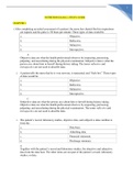 NURSING 2058 NUTRITION EXAM 2 LATEST