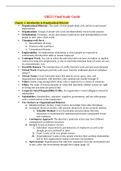 NR442 Exam 2 Study Guide