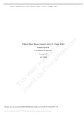 Nursing 590 Evidence-Based Practice Proposal- Section D&colon; Change Model With Complete solution