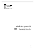 Module opdracht HR management, NCOI, Beoordeling 7.  April 2021