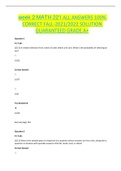 week 2 MATH 221 ALL ANSWERS 100&percnt; CORRECT FALL-2021&sol;2022 SOLUTION GUARANTEED GRADE A&plus;