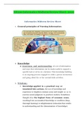 Nursing Informatics Midterm Review Sheet_2020 | NR599 Informatics Midterm Review Sheet