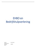 Verslag EHBO, Reanimatie en BHV / Verzorgende IG / Maatschappelijke Zorg