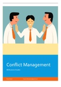 Conflict Management Notes IEB/DBE Business Studies