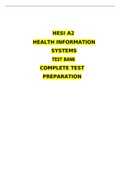  HESI A2 HEALTH EDUCATION SYSTEMS TEST BANK : ENGLISH, MATHEMATICS, SCIENCE, ANATOMY & PHYSIOLOGY 2021 