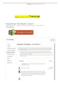 NURSING 201 Pain Education and Empathy Transcript GRADED A