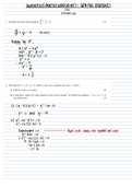 CIE A Level P1 (9709): Quadratics Past Year Questions with Full Solutions (Set 1)