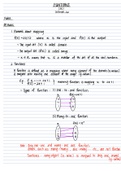 CIE A Level Pure Mathematics 1 (9709): Functions Notes