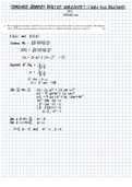 CIE A Level Pure Mathematics 1 (9709): Quadratics (Notes,Exercises set)