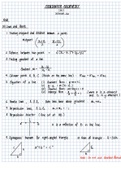 CIE A Level Pure Mathematics 1 (9709): Coordinate Geometry Notes