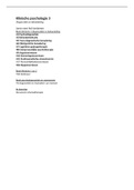 Korte samenvatting klinische psychologie 3; diagnostiek en behandeling.