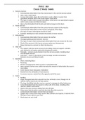 PSYC 105 Exam 2 Study Guide- Portage Learning