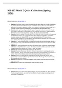 NR 602 Week 2 Quiz Collection &lpar;Spring 2020&rpar;