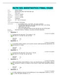 HLTH 501 BIOSTASTICS FINAL EXAM 2021