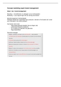 Samenvatting voor Merkpositionering &lpar;Brandmanagement&rpar;