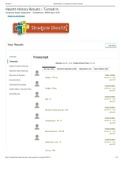 Health History Results &vert; Turned In Advanced Health Assessment &vert; completed&vert;Tina jones foot overview