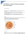 BIOL 2457 ATI TEAS 6 Math/ATI TEAS 6 - Science (Human Anatomy and Physiology)