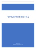Samenvattingen neurokinsitherapie 2 theorie en praktijk 