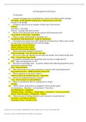 latest 2021  nurs160 Nursing Review Questions&period;