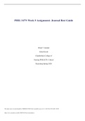 PHIL 347N Week 5 Assignment: Journal Best Guide