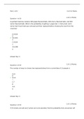 MATH 302 Quiz 2 with Answers