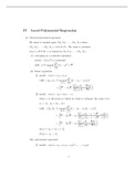 linear regression